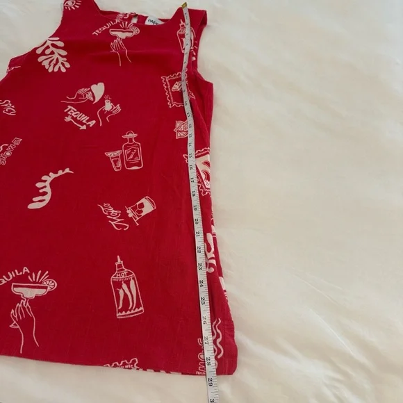 Paper Heart Linen Tequila Anthropologie Dress - Picture 3 of 9